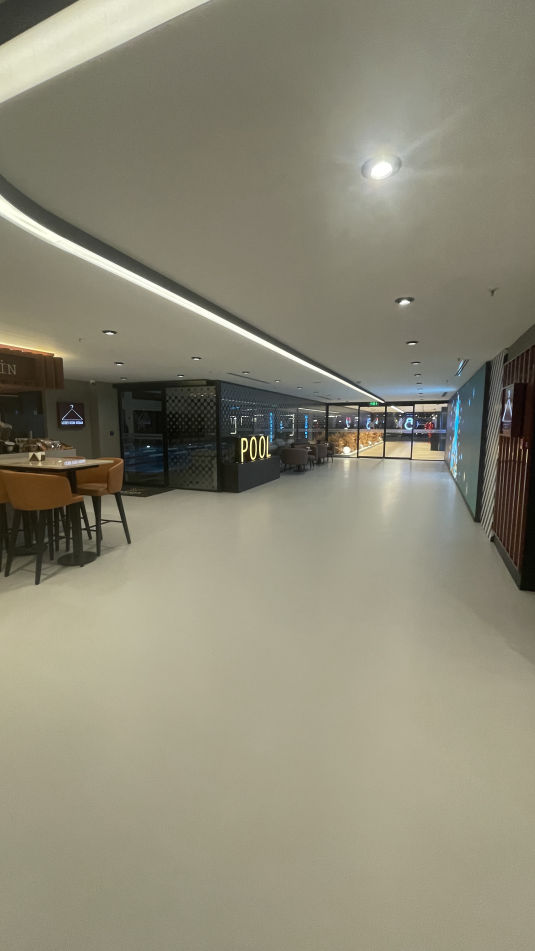 mikro çimento spor salon